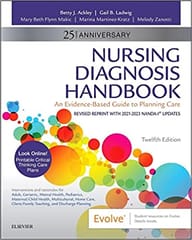 Nursing Diagnosis Handbook 12th Edition Revised Reprint with 2021 2023 NANDA I� Updates 12E 2021 By Ackley