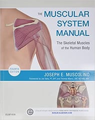 The Muscular System Manual: The Skeletal Muscles of the Human Body 4th Edition 2017 By Muscolino Publisher Elsevier