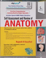 Self Assessment and Review of Anatomy 5th Edition 2022 by Rajesh K Kaushal