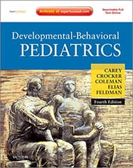 Developmental Behavioral Pediatrics 4th Edition 2009 By Carey