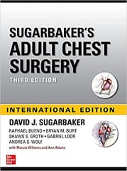 Adult Chest Surgery 3rd Edition 2021 International Edition By David Sugarbaker