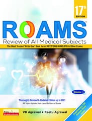 ROAMS Review of All Medical Subjects 17th Edition 2021 (2 Volume Set) by VD Agrawal, Reetu Agrawal