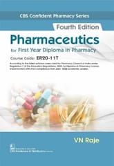 Pharmaceutics For First Year Diploma In Pharmacy 4th Edition 2022 By Raje V N