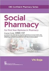Social Pharmacy For First Year Diploma In Pharmacy 1st Edition 2022 By Raje V N