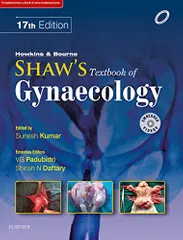 Shaw's Textbook of Gynaecology 17th Edition 2018 By VG Padubidri