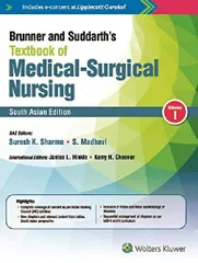 Brunner & Suddarth's Textbook of Medical Surgical Nursing South Asian Edition 2018 (2 Volume set) By Suresh k Sharma