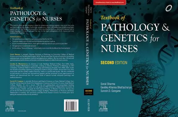 Textbook of Pathology and Genetics for Nurses 2nd Edition 2019 By Sonal Sharma Geetika Khanna