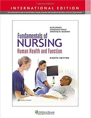 FUNDAMENTALS OF NURSING: HUMAN HEALTH AND FUNCTION, 8TH ED 2015 BY CRAVEN