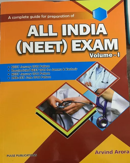 All India (Neet) Exam Volume 1, 2019 By Arvind Arora