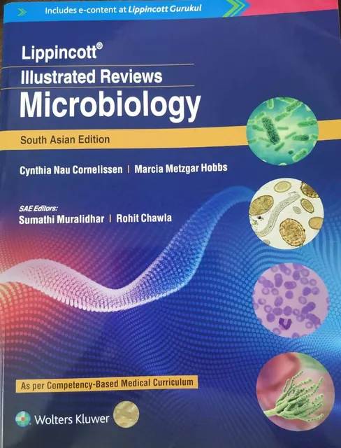 Lippincott's Illustrated Reviews Microbiology South Asia Edition 2019 By Cynthia Nau Cornelissen & Marcia Metzgar Hobbs