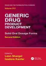 Generic Drug Product Development 2nd Edition 2020 By Shargel L.