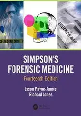 Simpson's  Forensic Medicine 14th Edition 2020 By Jason Payne-James
