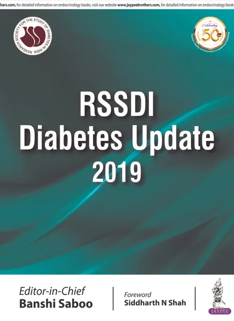 RSSDI Diabetes Update 2019, 1st Edition By Banshi Saboo
