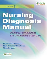 Nursing Diagnosis Manual Planning,Individualizing,And Documenting Client Care Paperback � 2010,by Marilynn E. Doenges