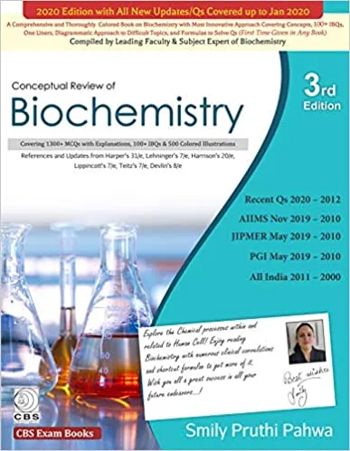 Conceptual Review of Biochemistry 3rd Edition 2020 By Smily Pruthi Pahwa