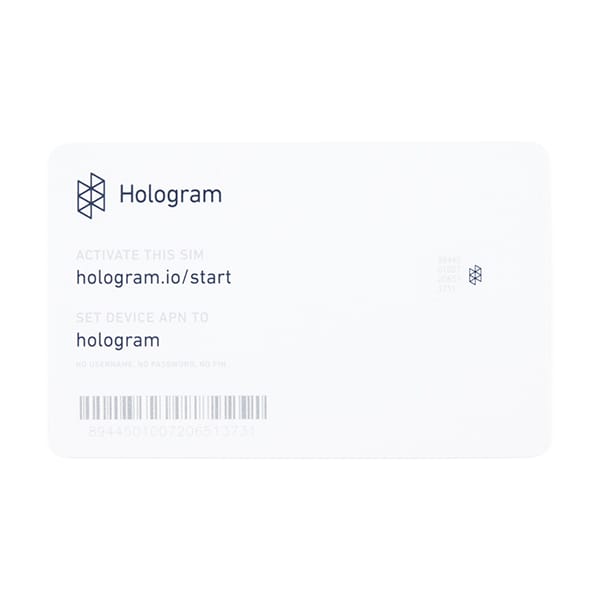 Hologram eUICC SIM Card