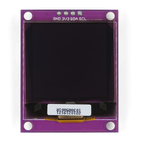 Display Modules Zio Qwiic OLED Display (1.5inch, 128x128)