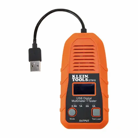 ET910 USB-A DIGITAL METER AND TESTER TYPE A