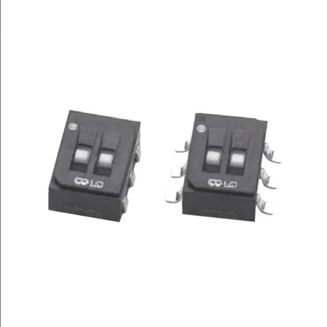 Slide Switches SPDT, ON-ON, slide, gull wing SMD terminals, 100mA @ 6V DC, bulk packaging, washable with seal tape