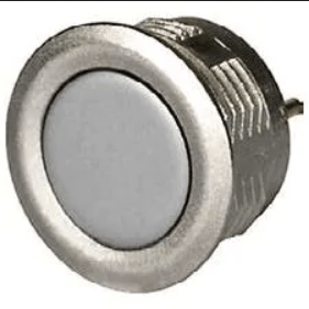 Pushbutton Switches Metal Line Switch Short Stroke, 16mm, Zinc Diecasting Housing and Actuator, 48 VDC, 1.2 W, non-illuminated