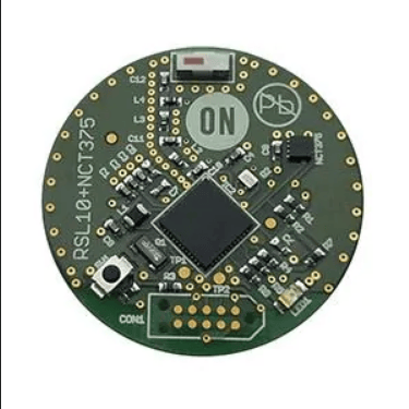Bluetooth Development Tools (802.15.1) Board features RSL10 and NCT375 & CR2032