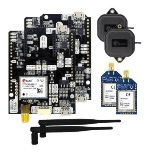 GPS Development Tools simpleRTK2B Starter Kit LR - Option: Arduino Headers Not soldered - Option: LR Radio North America