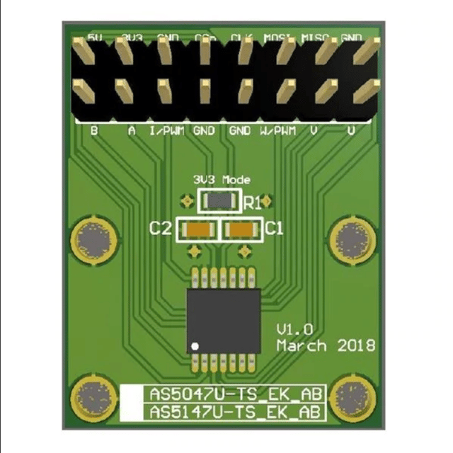 Magnetic Sensor Development Tools AS5x47U Adapter Board