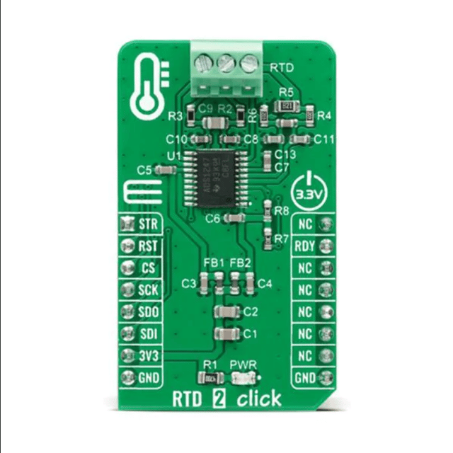 Temperature Sensor Development Tools RTD 2 Click