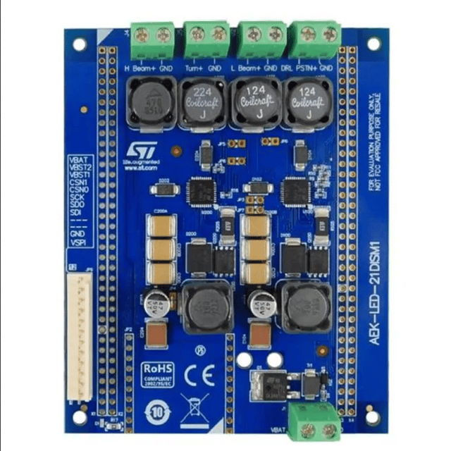 LED Lighting Development Tools Digitally controlled LED driver board for automotive lighting applications