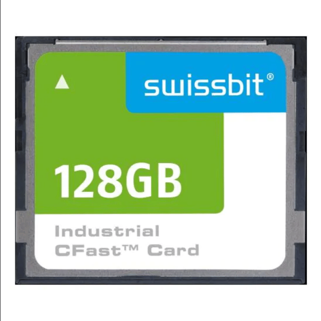 Memory Cards Industrial CFast Card, F-50, 128 GB, MLC Flash, 0 C to +70 C