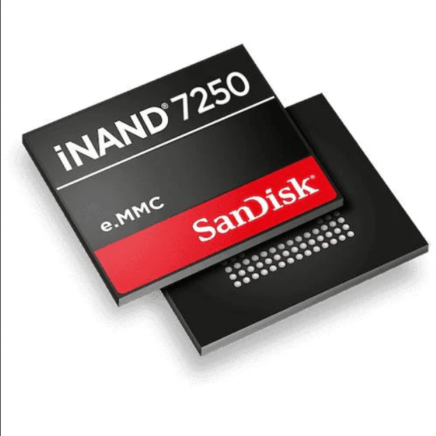 eMMC 16GB iNAND 7250 eMMC 5.1 WD/SD