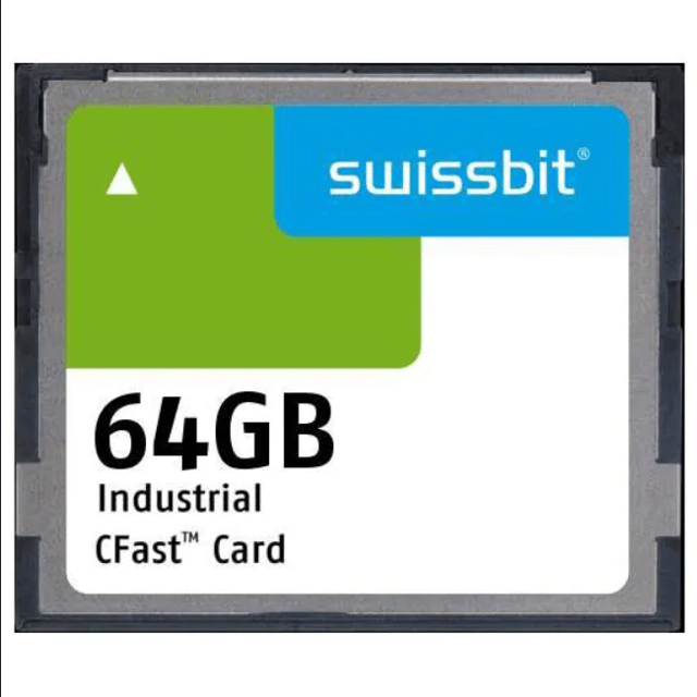 Memory Cards Industrial CFast Card, F-600, 64 GB, SLC Flash, 0 C to +70 C