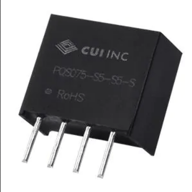 Isolated DC/DC Converters dc-dc isolated, 0.75 W, 4.75 5.25 Vdc input, 9 Vdc, 0.083 A, single regulated output, SIP