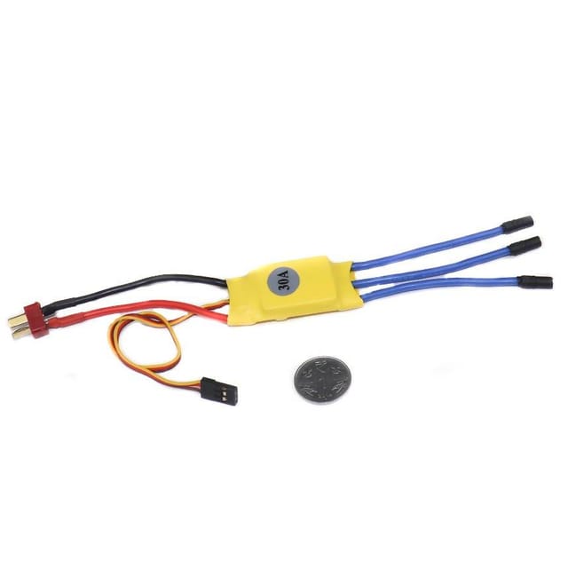 Standard 30A BLDC ESC Electronic Speed Controller with Connector