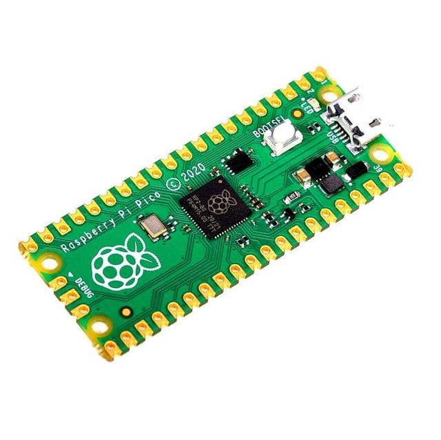 Raspberry PI Pico with Headers and Micro USB Cable