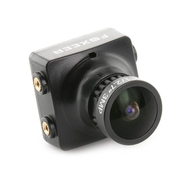 Foxeer HS1190 Arrow 2.8mm 600TVL CCD OSD NTSC/PAL IR Block/IR Sensitive FPV Camera w/ Bracket Black PAL