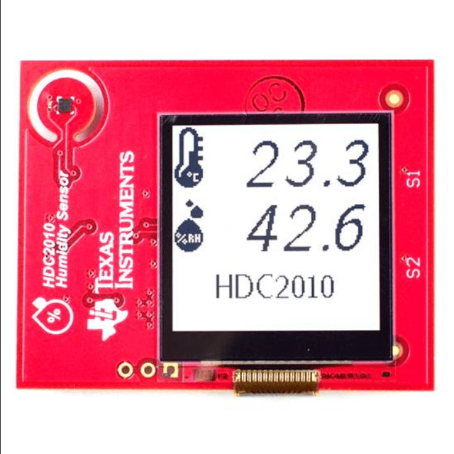 Multiple Function Sensor Development Tools HDC2010EVM