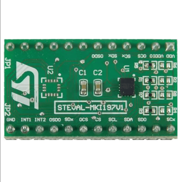 Acceleration Sensor Development Tools LSM6DSOX adapter board for a standard DIL24 socket