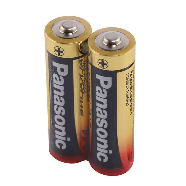Panasonic Alkaline AA 1.5V Battery - Pack of 2