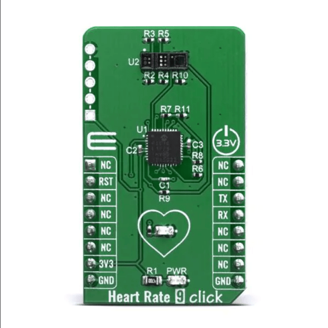 Multiple Function Sensor Development Tools Heart Rate 9 click