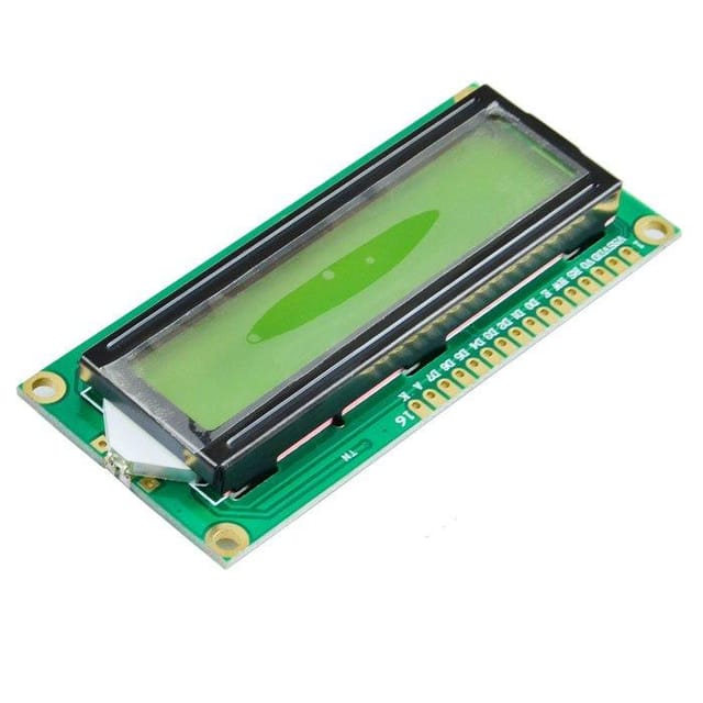 LCD1602 Parallel LCD Display Yellow Backlight