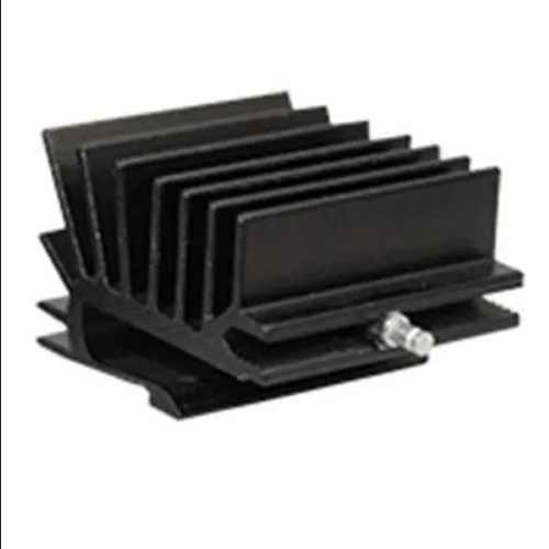 Heat Sinks Max Clip Board Level Heatsink for TO 247, TO 220, TO 126, Aluminum, One-Two Solderable Pins, Black Anodized, 22x30.15x38.5mm (WxLxH), 665986