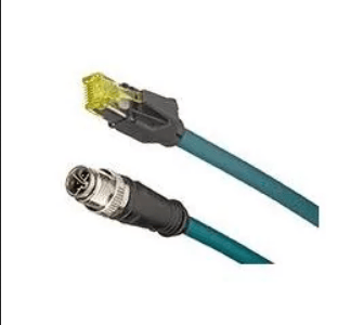 Ethernet Cables / Networking Cables CRDST DE M12 TO RJ45 CAT6A BLU 8P MtoM 3M