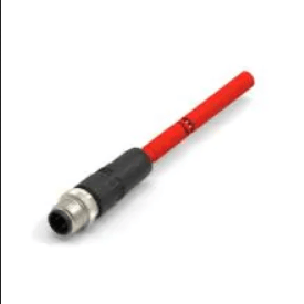 Ethernet Cables / Networking Cables M12D4-MS-PVC TYPE B RED-0.5M