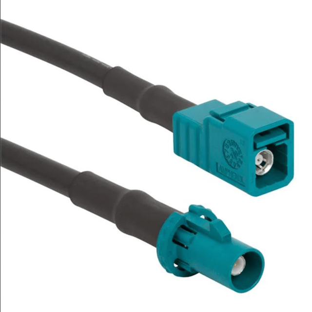 RF Cable Assemblies FAKRA Straight Plug -58 Cable, 24 inches