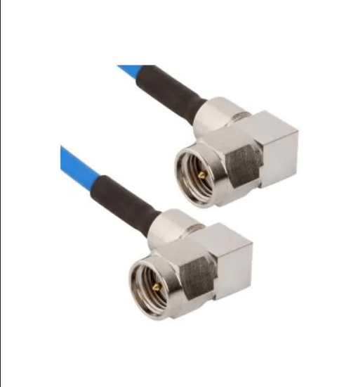 RF Cable Assemblies SMA M RA - SMA M RA 6in CA for .085 Cbl