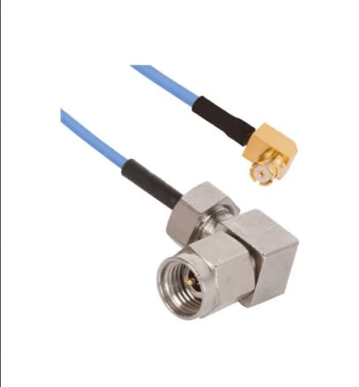 RF Cable Assemblies 2.92 M RA-SMP F RA 12in CA for .047 Cbl