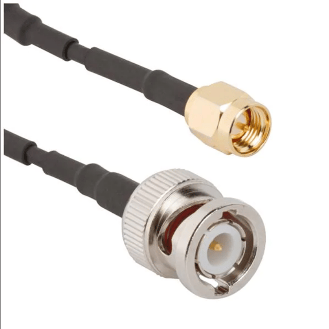 RF Cable Assemblies BNC Str Pl to SMA St G-174 50 Ohm 12 Inch