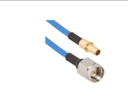 RF Cable Assemblies D38999 Pin Contact SMA Male 24 IN Cable