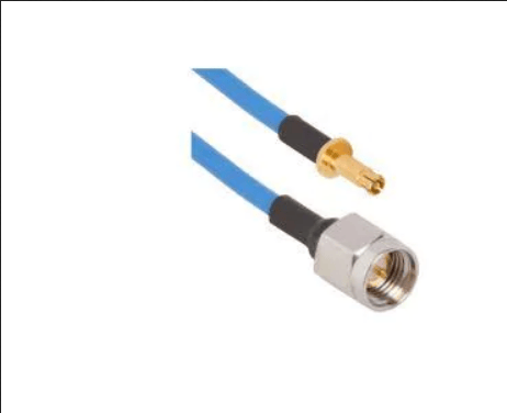 RF Cable Assemblies D38999 Pin Contact SMA Male 12 IN Cable